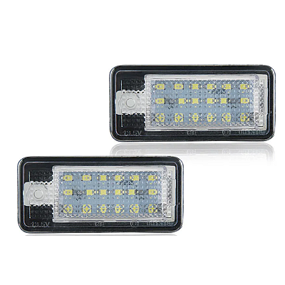 Set de 2 Lampi numar LED pentru Audi A3  S3  A4 B7 S4 B7  RS4 B7  A6 C6  RS6 C6  A5