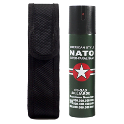 Spray NATO 110 ml cu HUSA paralizant propulsie jet  Spray NATO 110 ml cu HUSA paralizant propulsie jet