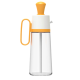 Sticla cu picurator pentru ulei otet si sosuri 550 ml alb-galben Sticla cu picurator pentru ulei otet si sosuri 550 ml alb-galben