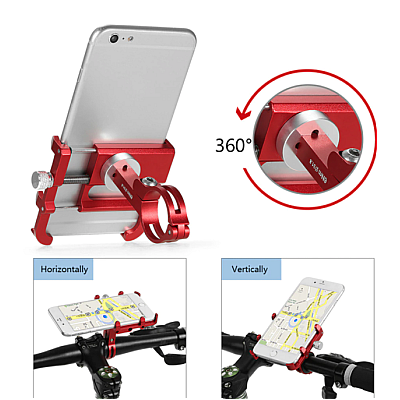 Suport A5 METALIC pentru telefon bicicleta rezistent socuri