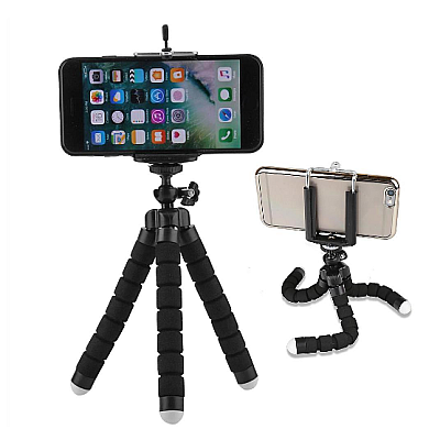 Suport Mini Trepied Flexibil Multifunctional pentru Telefon sau Camera Video