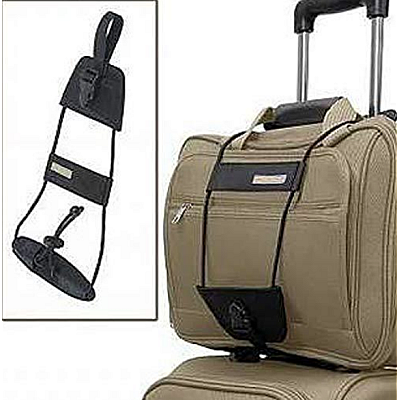 Suport elastic pentru bagaje Bungee, Negru