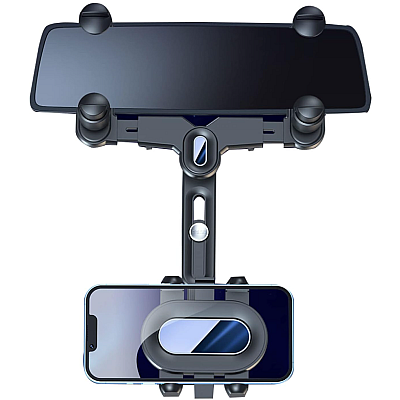 Suport telefon cu montare pe oglinda retrovizoare universal