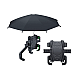 Suport telefon cu umbrela pentru ghidon bicicleta