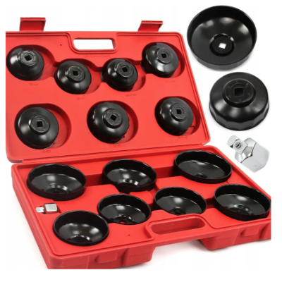 Trusa 15 capace pentru filtrele de ulei Trusa 15 capace pentru filtrele de ulei