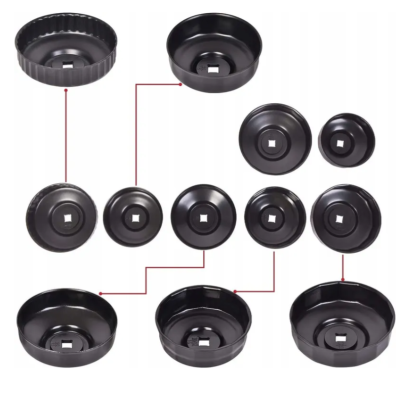 Trusa 15 capace pentru filtrele de ulei Trusa 15 capace pentru filtrele de ulei