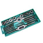 Trusa 20 piese filiere M3-M12 si tarozi 3-12mm  Trusa 20 piese filiere M3-M12 si tarozi 3-12mm