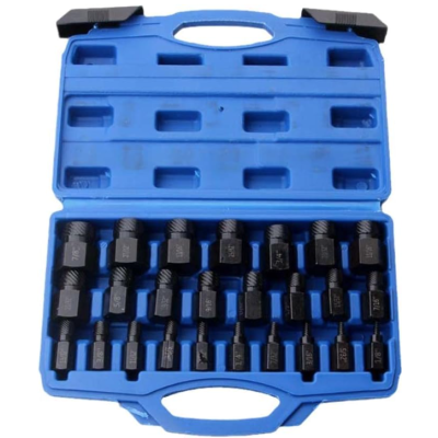 Trusa 25 piese extractoare suruburi Albastra Trusa 25 piese extractoare suruburi Albastra