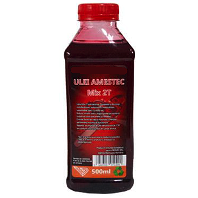Ulei amestec Mix 2T - 500 ml ROSU CASPIAN