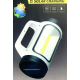  Lanterna de mana cu iluminare dubla si incarcare solara led cob YC 202