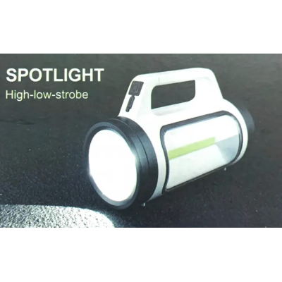  Lanterna de mana cu iluminare dubla si incarcare solara led cob YC 202