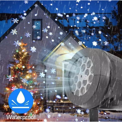 Proiector laser Led rotativ cu tematica de craciun LY