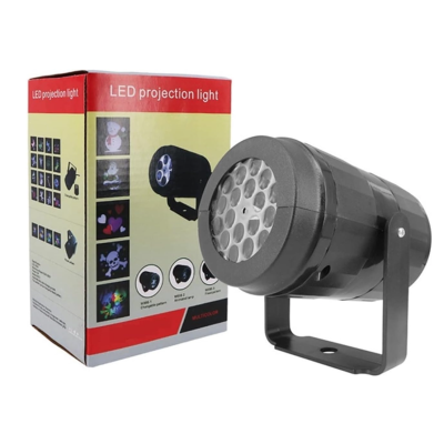 Proiector laser Led rotativ cu tematica de craciun LY