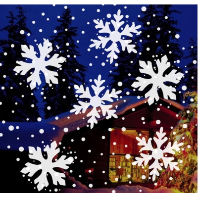 Proiector laser Led rotativ cu tematica de craciun LY