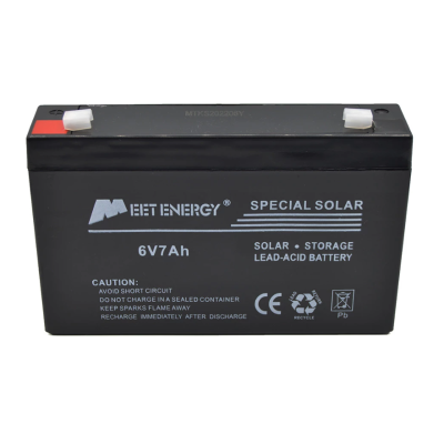 Acumulator pentru panou solar Meet Energy 6V 7Ah