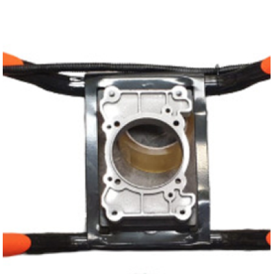 Adaptor + reductor motoburghiu/motocoasa Craft tec MX638