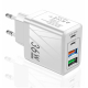 Adaptor Alimentare ALB 2 USB + 2 USB C 36W Incarcator Rapid si Cablu Type C