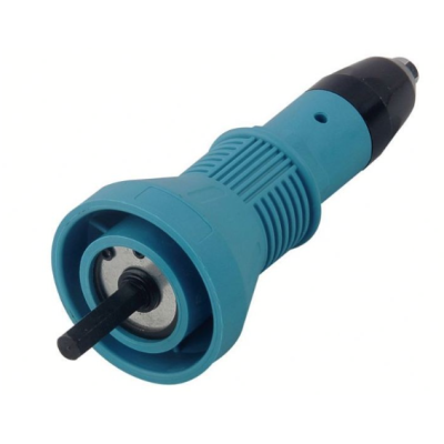 Adaptor de bormasina pentru nituit albastru