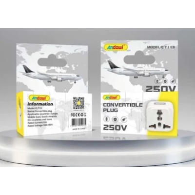 Adaptor de la priza UK/USA/CN la priza EU Model T113 Adaptor de la priza UK/USA/CN la priza EU Model T113