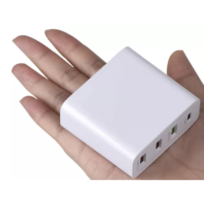 Adaptor priza WLX A6 cu 4 porturi USB Qualcomm 3.0 53W