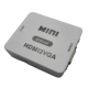Adaptor Q JC145 Mini Convertor VGA La HDMI Full HD 1080p Video Si Audio Stereo
