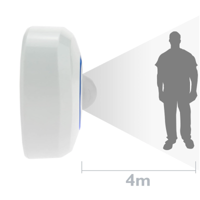 Alarma De Intrare/Iesire Cu Detectie De Miscare in Infrarosu si Sonerie Fara Fir RL-9816M