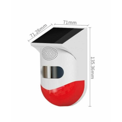 Alarma solara cu telecomanda Q BJ200 pentru exterior