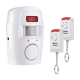 Alarma wireless cu 2 telecomenzi si senzor de miscare cu infrarosu OFF