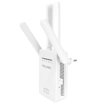 Amplificator Alb U7AC1200RE  de semnal 4 antene wireless