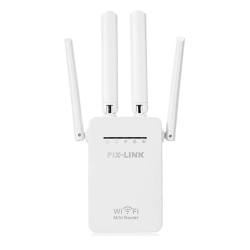 Amplificator Alb U7AC1200RE de semnal 4 antene wireless AX