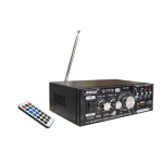 Amplificator Bass Profesional Andowl Q T110 Tip Statie cu Bluetooth Negru