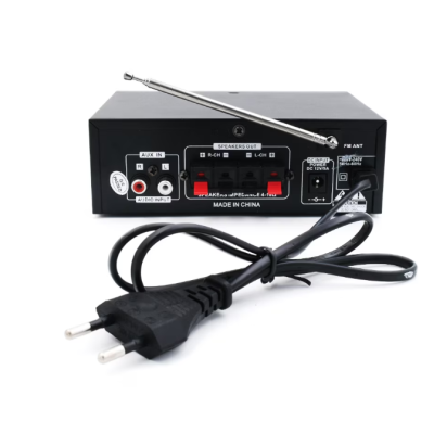 Amplificator Bass Profesional Andowl Q T110 Tip Statie cu Bluetooth Negru