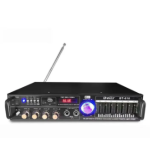 Amplificator de karaoke digital portabil cu Bluetooth egalizator USB Si intrare auxiliara