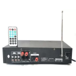 Amplificator de karaoke digital portabil cu Bluetooth egalizator USB Si intrare auxiliara