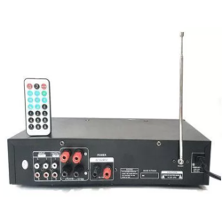 Amplificator de karaoke digital portabil cu Bluetooth egalizator USB Si intrare auxiliara