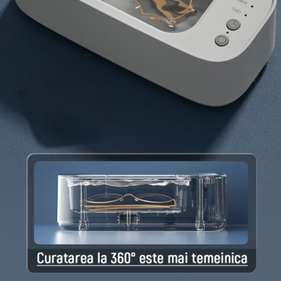 Aparat de curatat multifunctional cu ultrasunete Putere 15W Frecventa vibratii 45000HZ