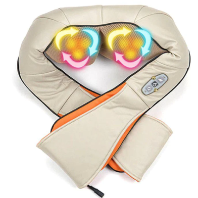 Aparat de masaj bej cu functie de incalzire