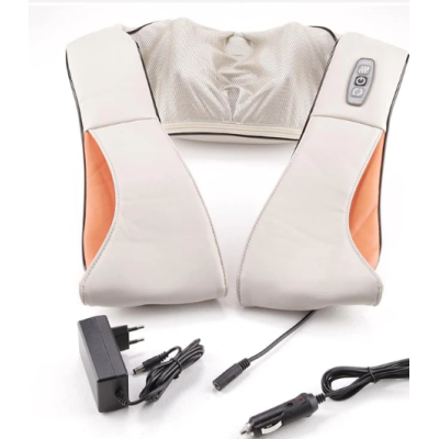 Aparat de masaj bej cu functie de incalzire