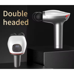 Aparat de masaj Gun SL 921 cu 4 capete interschimbabile si Cap dublu