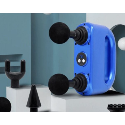 Aparat de masaj pentru relaxare Albastru cu acumulator 2200 mAh Q JM821