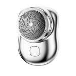 Aparat de ras electric portabil cu lame rotative Argintiu