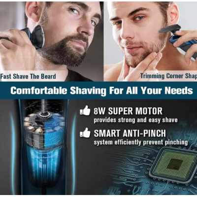 Aparat De Ras Facial Reincarcabil Andowl Q 8001