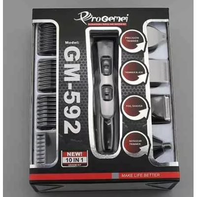 Aparat de tuns 10 in 1 multifunctional Gemei GM 592