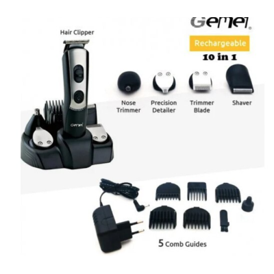Aparat de tuns 10 in 1 multifunctional Gemei GM 592