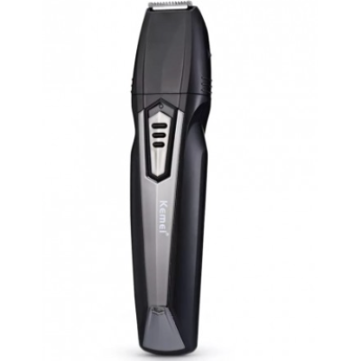 Aparat de tuns 8 in 1 Kemei KM 640 capilar si contur acumulator negru