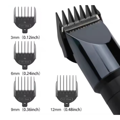 Aparat de tuns fara fir VGR V698 4 distantiere afisaj LED cu suport incarcare USB