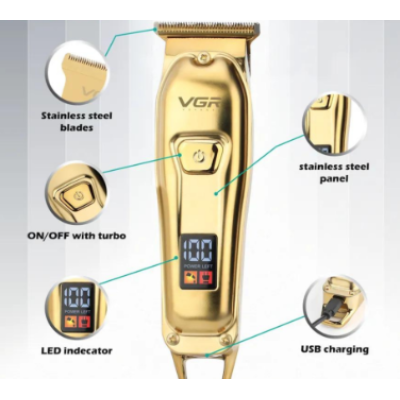 Aparat de tuns VGR V-965 auriu