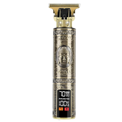 Aparat de tuns VINTAGE T9 cu afisaj si incarcare USB