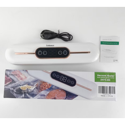 Aparat de vidat automat umed/uscat afisaj LCD 25cm alb