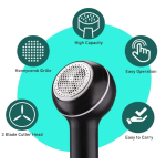 Aparat electric de curatat scame Daling DL-2012 Negru 